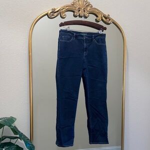 Ralph Lauren Lauren Jeans Deep Blue Straight Leg Jeans Size 12